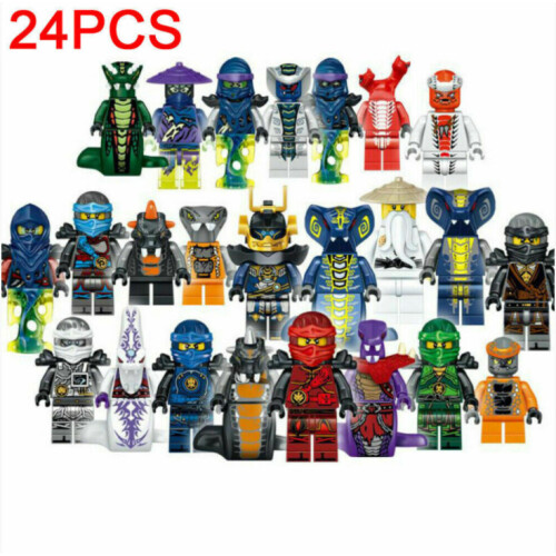 Ninjago 24pcs/set Mini figure Kai Jay Building Blocks Kids Toys