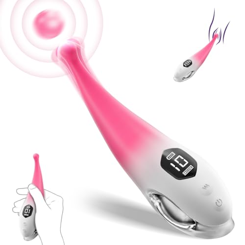 Clitoral Vibrator Sex Toys for Women Vibrators Clit G-Spot Nipple Stimulator Adult Anal Toys Personal Massager Wand Dildo for Clitoris with 10 Modes