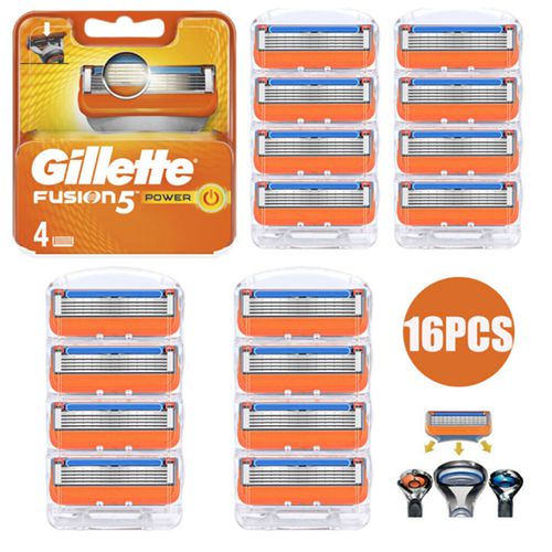 For Gillette Fusion 5 Manual Razor Blades Replacement Refills - 16PCS