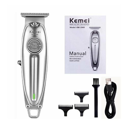 Kemei KM-1949 Electric Hair Clipper Professional Cordless Hair Trimmer