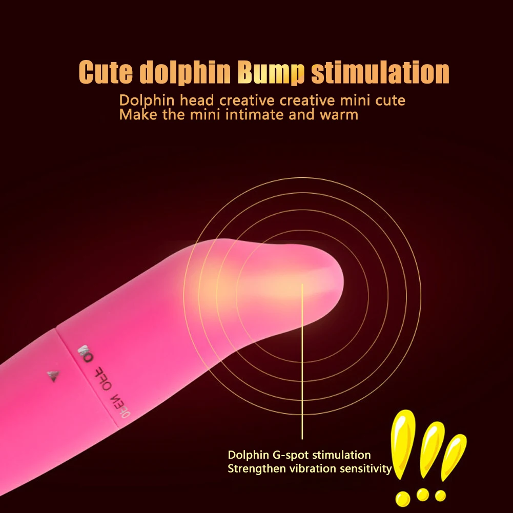 (1 PC) Vibrator for Women Egg Dolphin Bullet Vibrator Clitoris Stimulator Massager G Spot Masturbator Magic Wand Adult Sex Toys Female Vagina Erotic Product