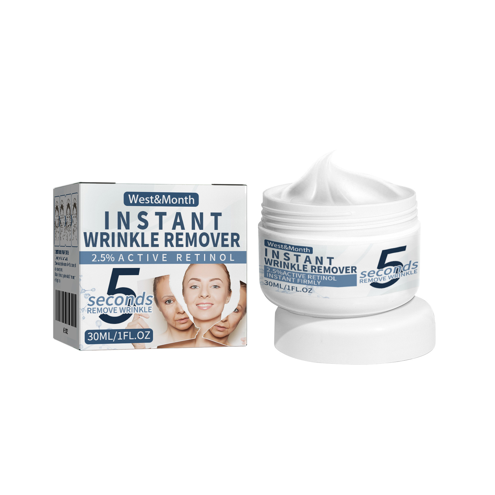 (1 PC) Retinol Cream Anti Wrinkle Face Cream Reduce Fine Lines Eyes Hydrating Moisturizing Cream Pulls Diminishes Eye Swelling Skincare Products