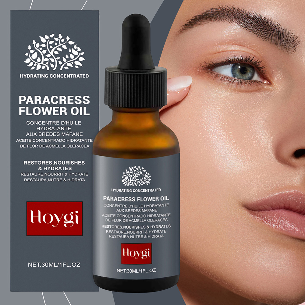 Paracress Flower Oil Extract Essential-Oils Reduce Fine Lines/Wrinkles Essences For Women Masks