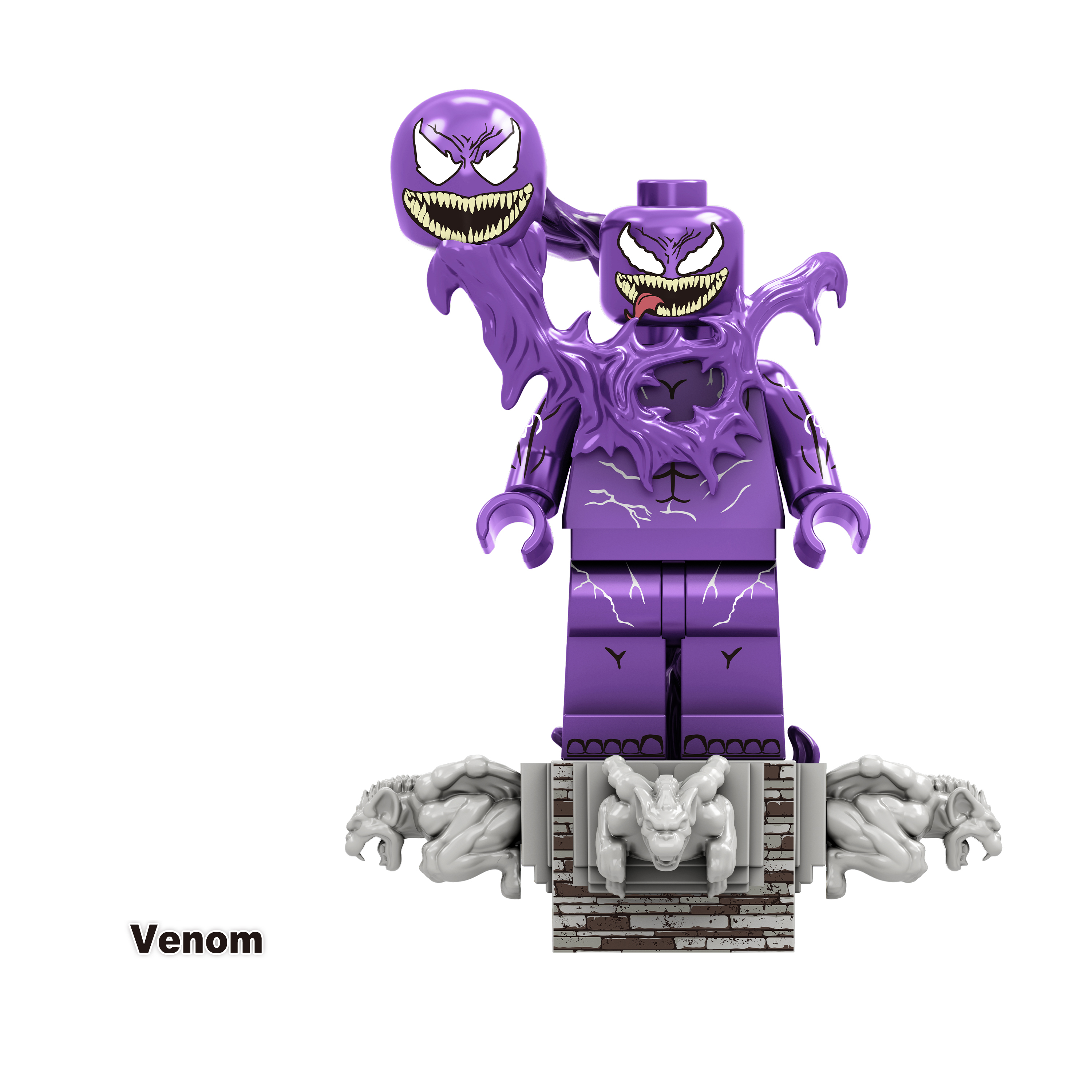 8PCS Avengers Venom Mini Figures Marvel Super Hero Building Blocks Kit Gift Toys for Kids Perfect for Fans and Collectors Fit Lego
