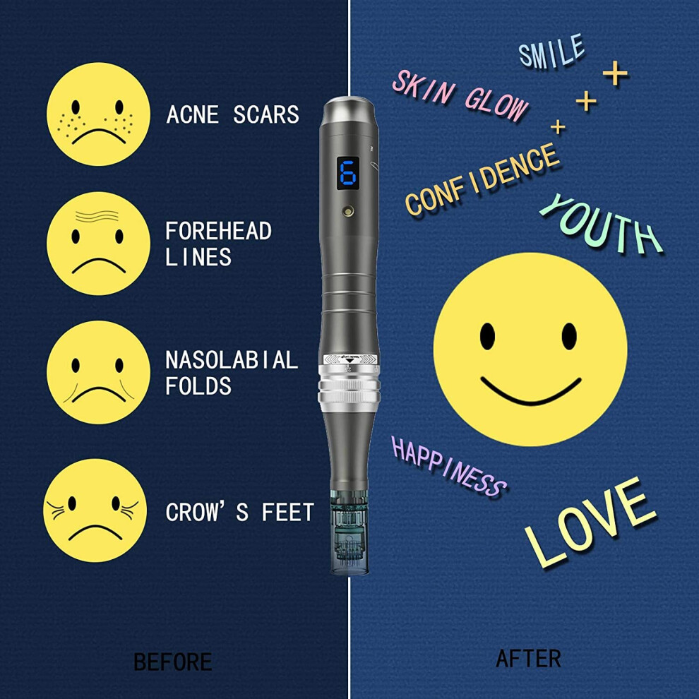 Dr.pen Ultima M8 Wireless Microneedling Pen Kit Including Cartridges10pcs 16pin 10pcs 36pin Dr.pen Ultima M8 Wireless Microneedling Pen Kit Including 20 Cartridges(16-pin x 10 pcs, 36-pin x 10 pcs)