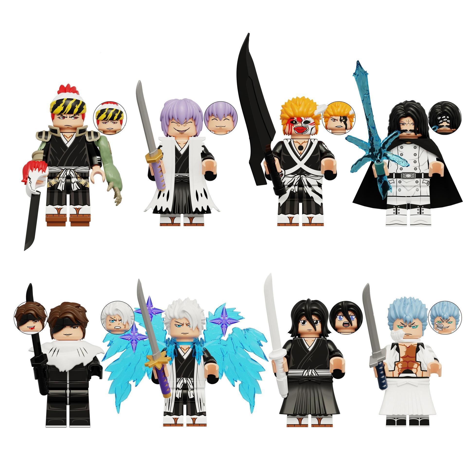 (Style A) Anime Series Action Minifigure Death Characters Building Blocks Mini Toys for Kids Fit Lego
