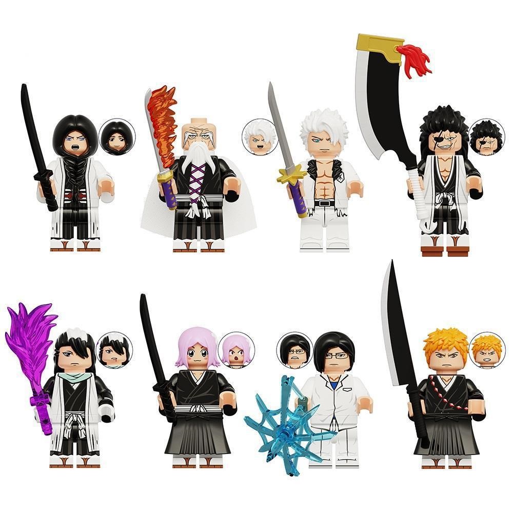 (Style A) Anime Series Action Minifigure Death Characters Building Blocks Mini Toys for Kids Fit Lego