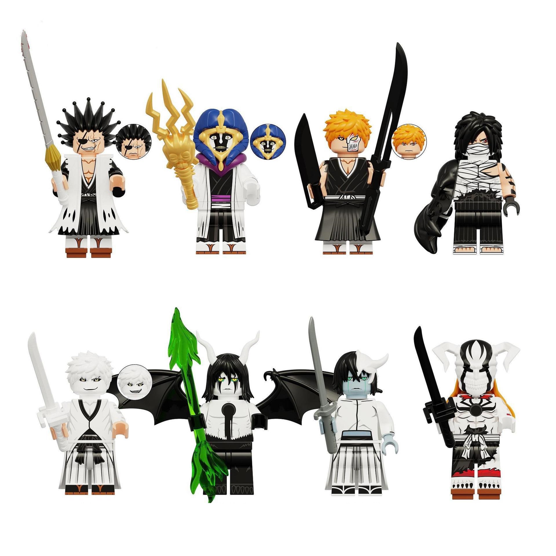(Style A) Anime Series Action Minifigure Death Characters Building Blocks Mini Toys for Kids Fit Lego