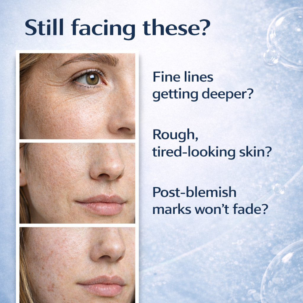GHK Cu Peptide Serum For Instant Firming Deep Hydration Skin Renewal And Zero Greasy Face Treatment