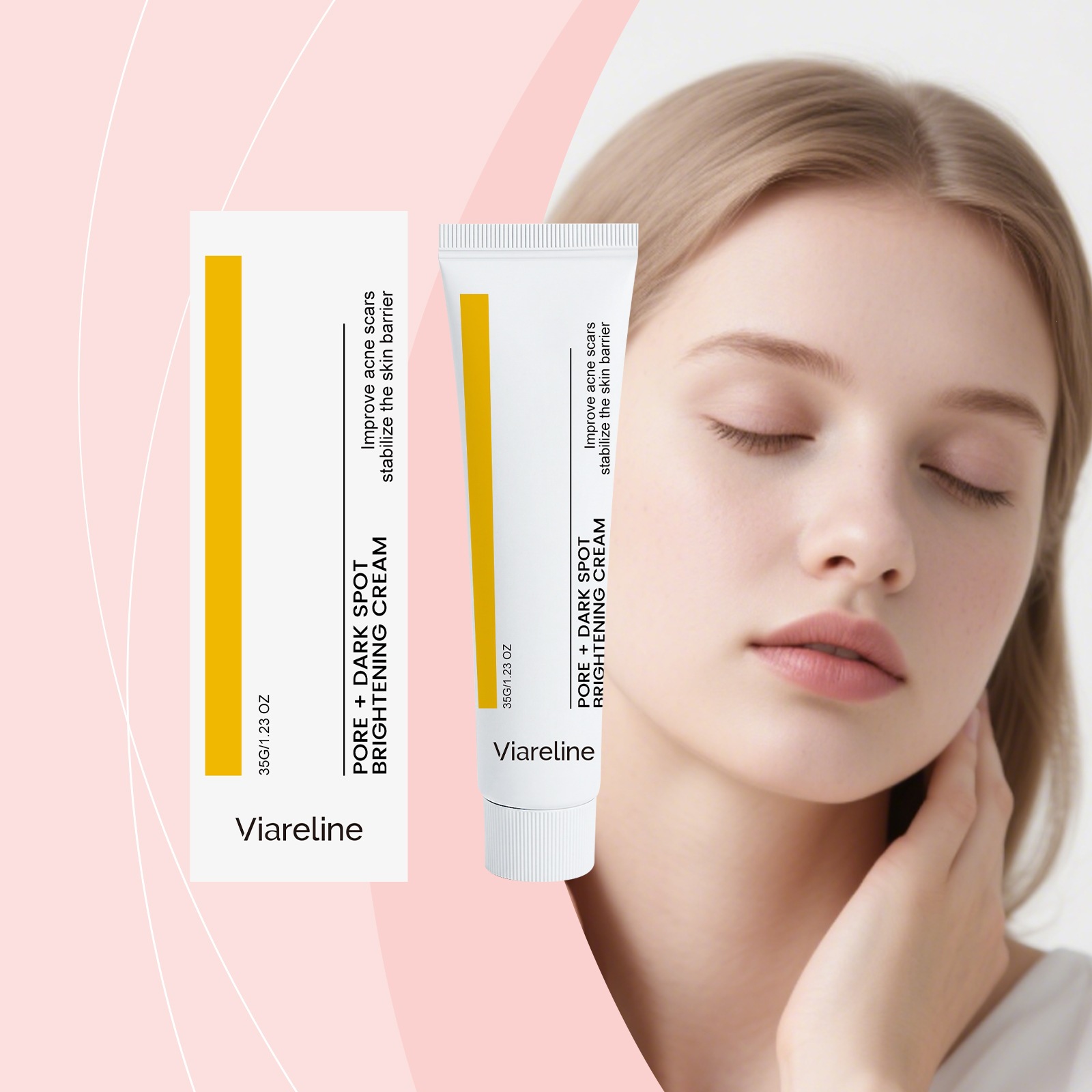 Facial Care Cream For Brightening Hydrating And Softening Daily Skin Moisturizer