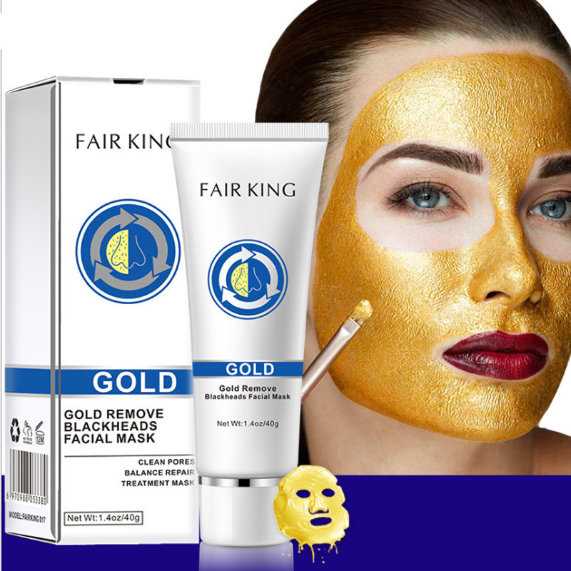 Gold Peel Off Mask Brightening Purifying Pore Cleansing For Dull Skin Even Tone Daily Face Treatment 40g