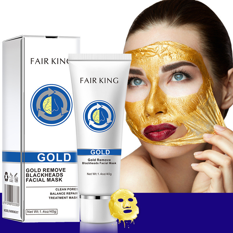 Gold Peel Off Mask Brightening Purifying Pore Cleansing For Dull Skin Even Tone Daily Face Treatment 40g