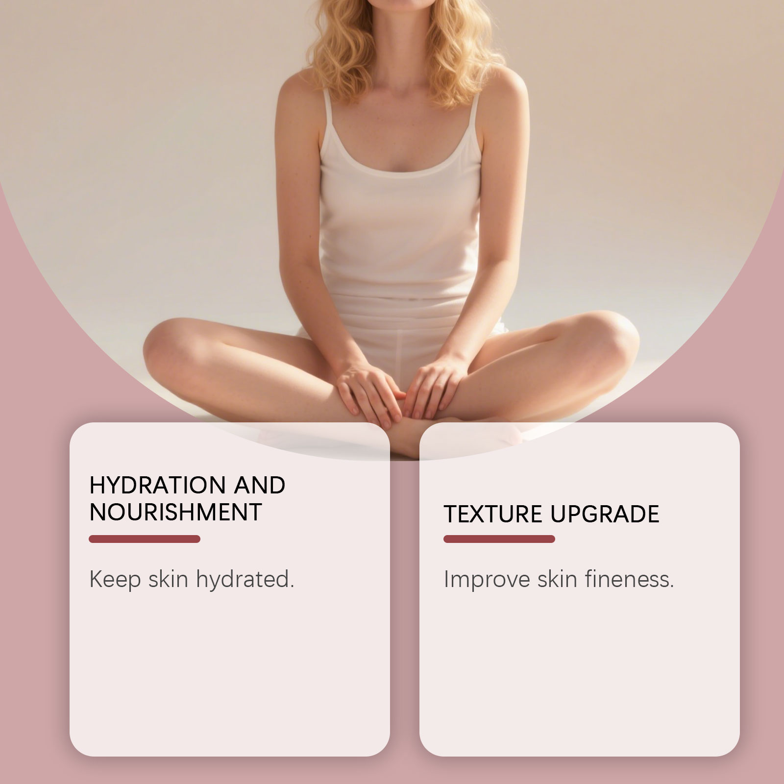 Body Massage Oil Daily Mild Moisturizing Skin Care Nourishing Almond Ingredient For Whole Skin Use