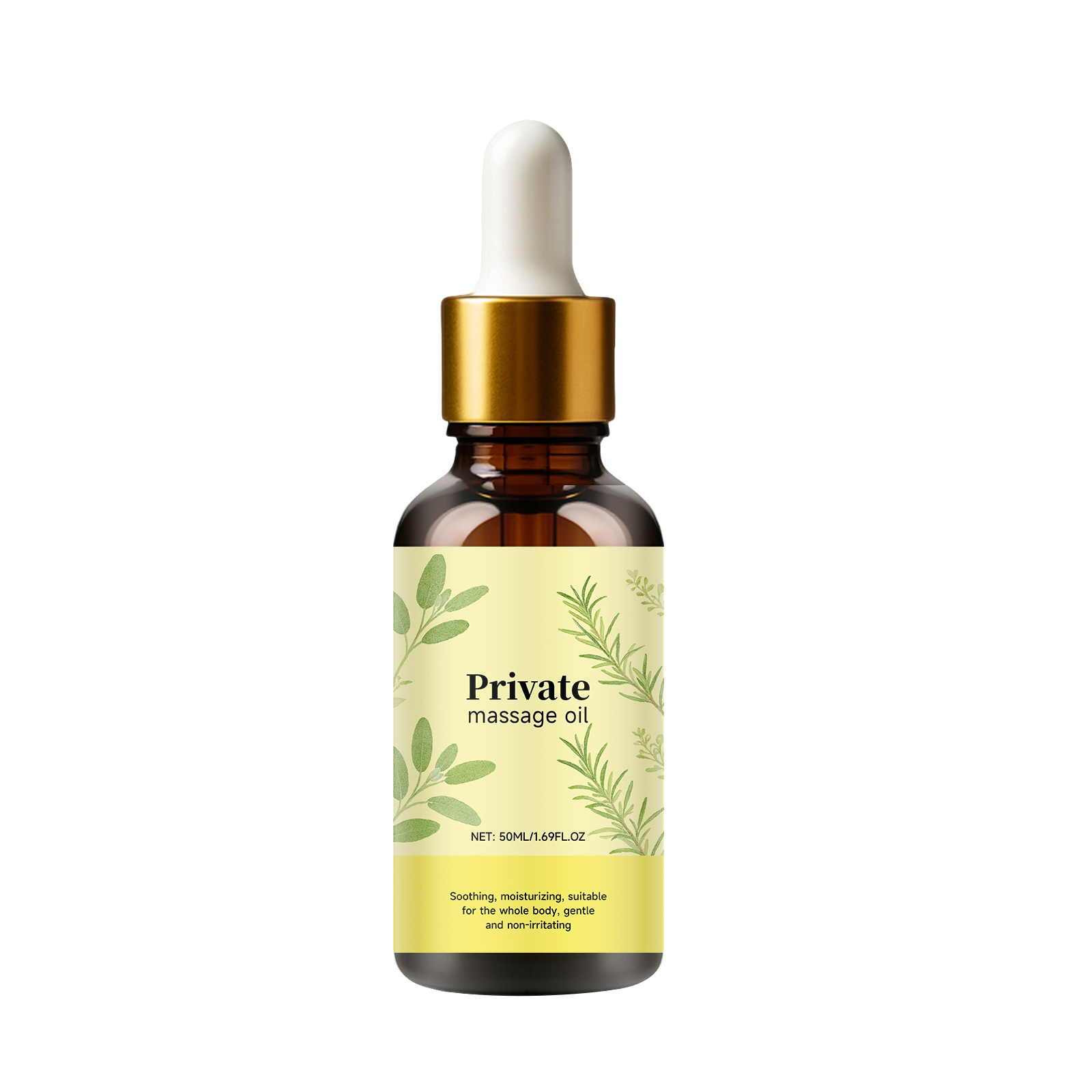Private Hair Massage Essential Oil Nourish Repair Soothe Moisturize Natural Plant Extract Mild Skin Friendly Human Private Body Hair Daily Care Maintenance