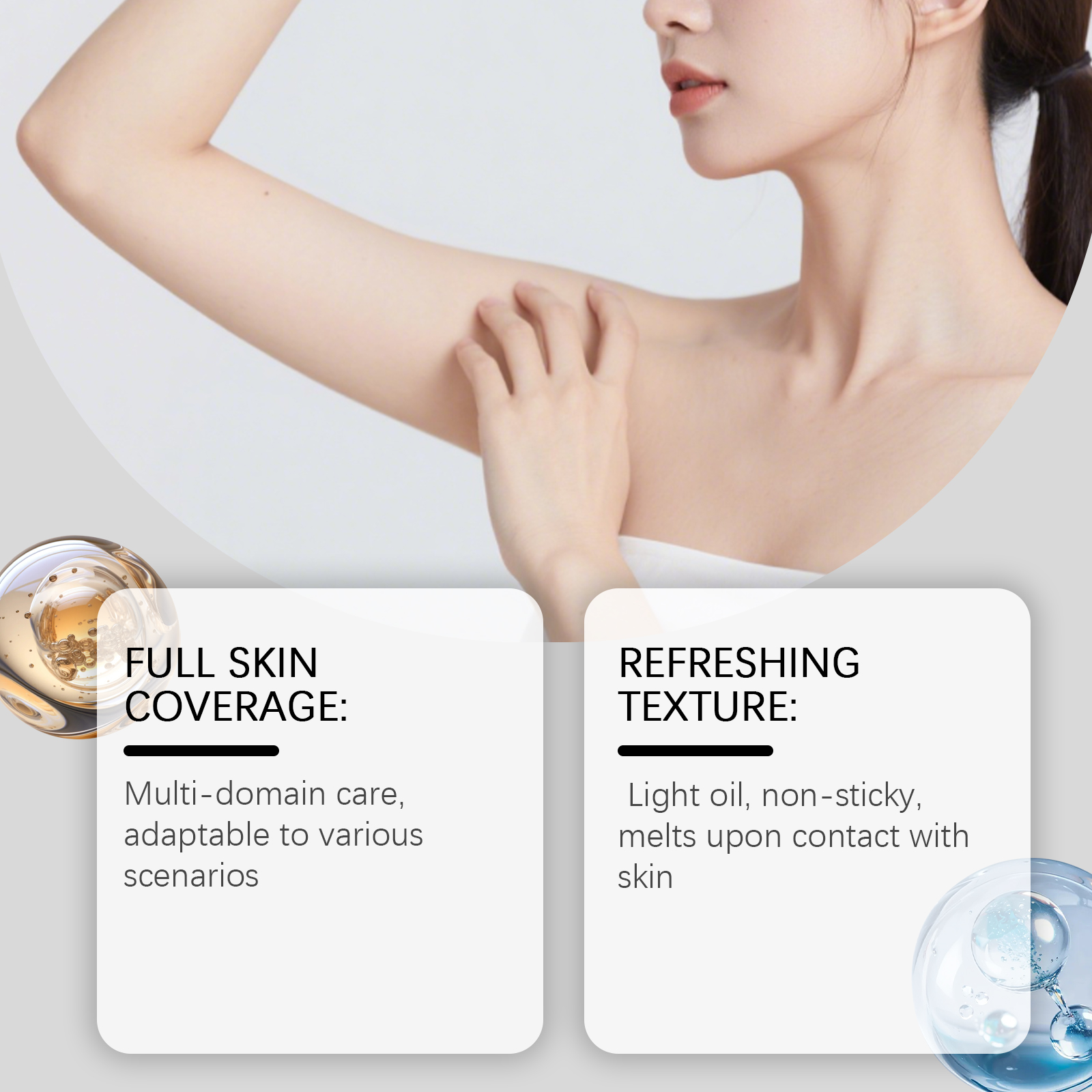 Private Hair Massage Essential Oil Nourish Repair Soothe Moisturize Natural Plant Extract Mild Skin Friendly Human Private Body Hair Daily Care Maintenance