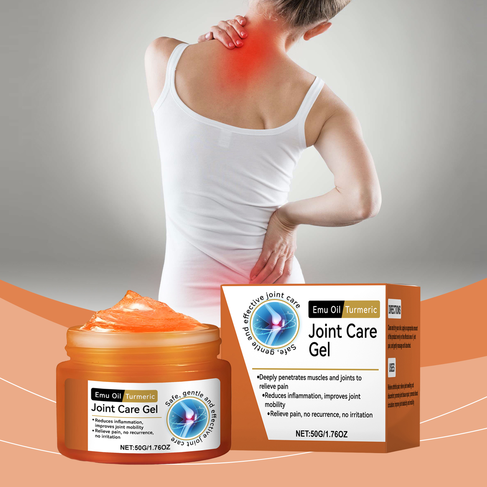 Joint Care Gel External Smearing Massage Skin Care For Knee And Whole Limb Joint Discomfort