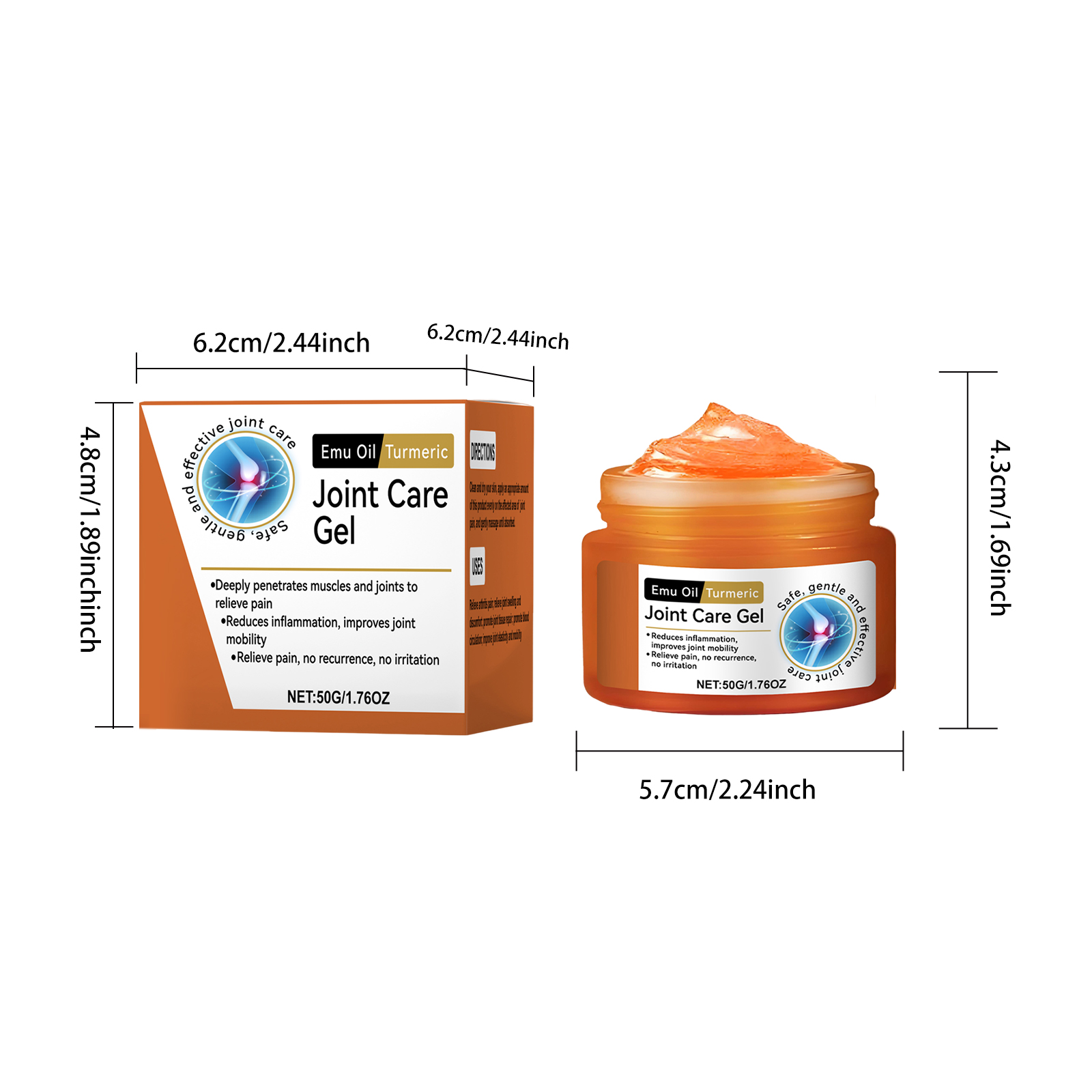 Joint Care Gel External Smearing Massage Skin Care For Knee And Whole Limb Joint Discomfort