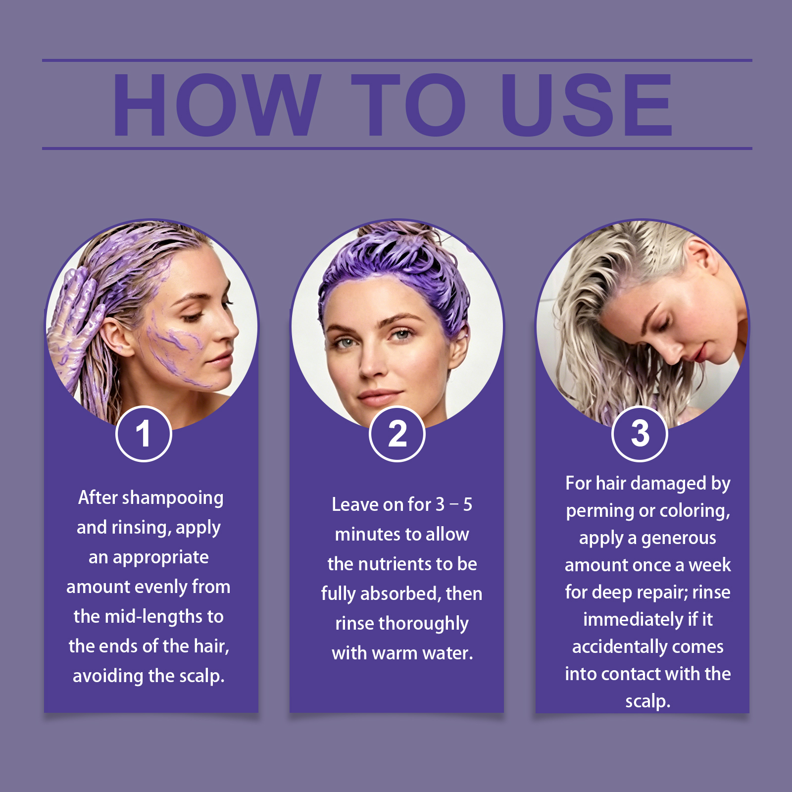 Two In One Hair Conditioner Mask Smooth Moisturizing Water Lock Repair Dry Frizzy Hair Daily Care