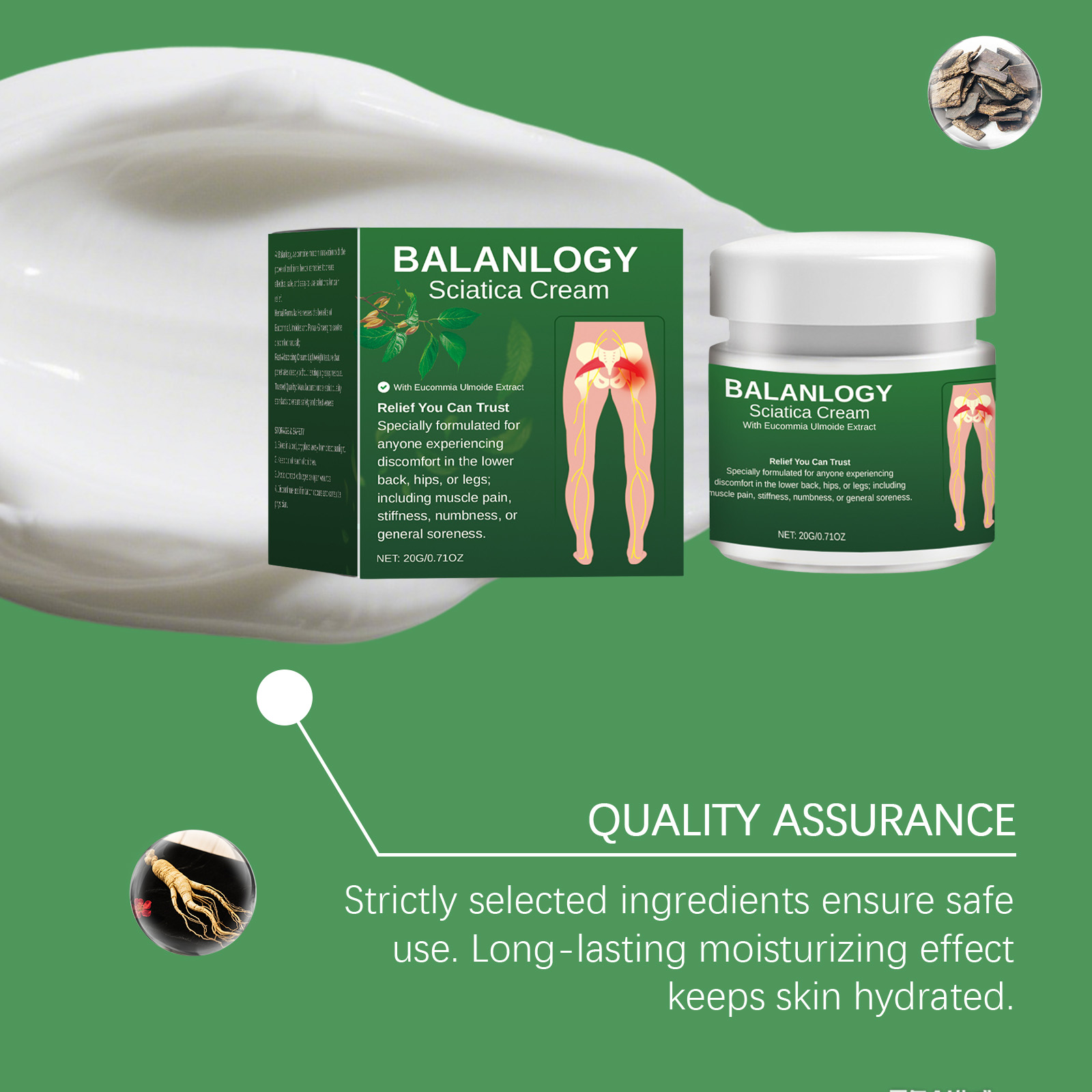 Gentle Formula Nourish Soothe Repair Hip Skin Daily Care Massage Ointment Deep Soft Moisture