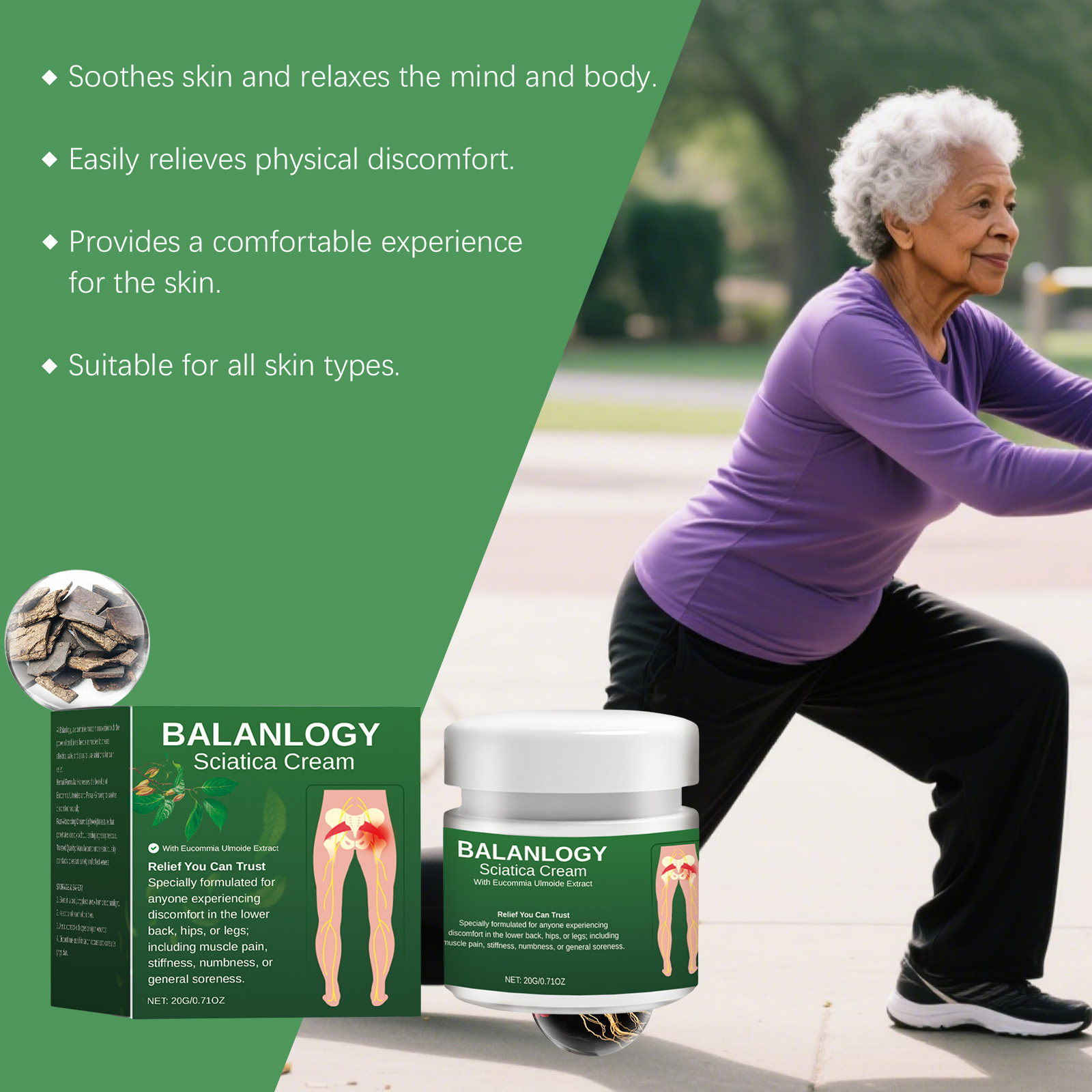 Gentle Formula Nourish Soothe Repair Hip Skin Daily Care Massage Ointment Deep Soft Moisture