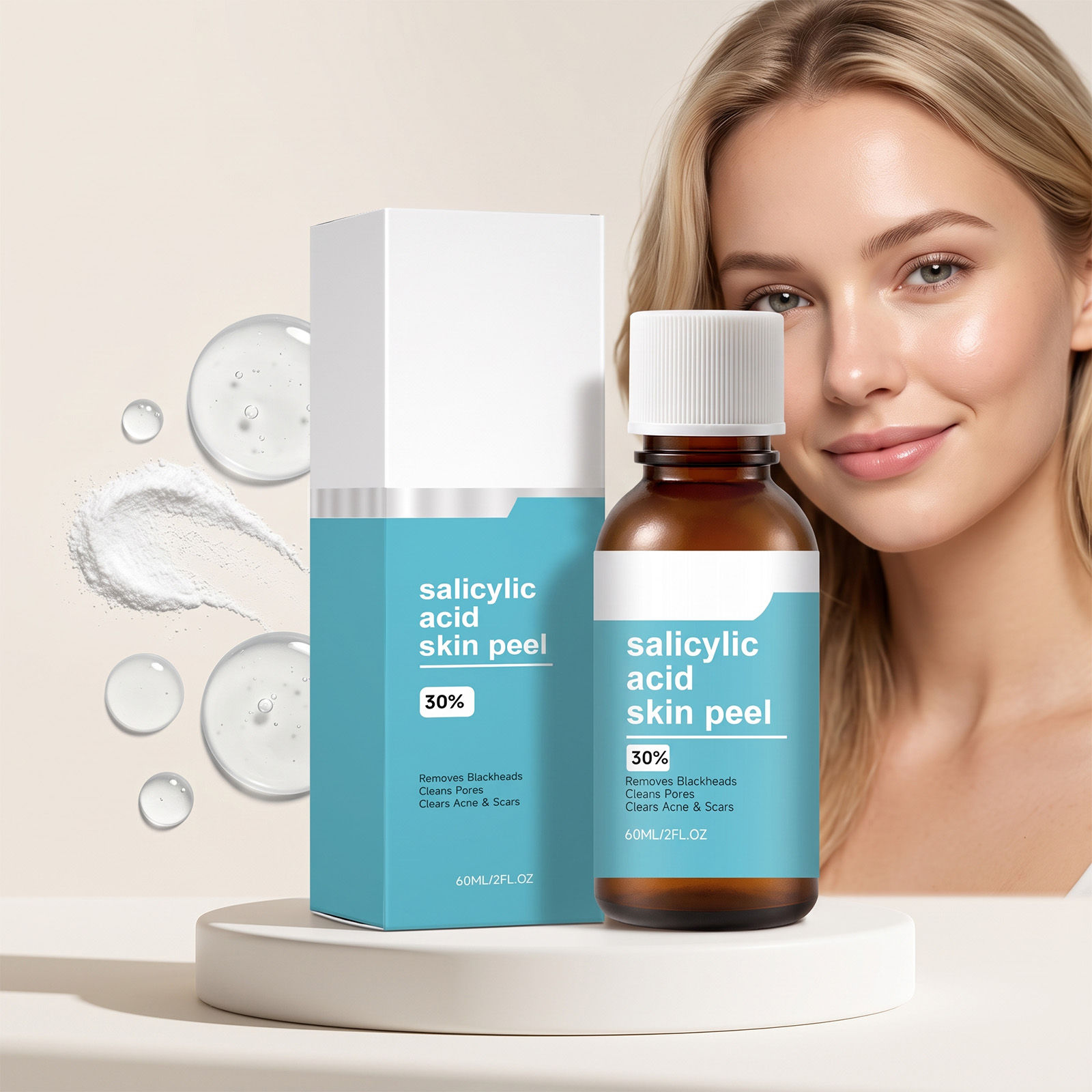 Pore Cleansing Essence Moisturizing Hydrated Delicate Smooth Bright Daily Facial Skin Care Liquid