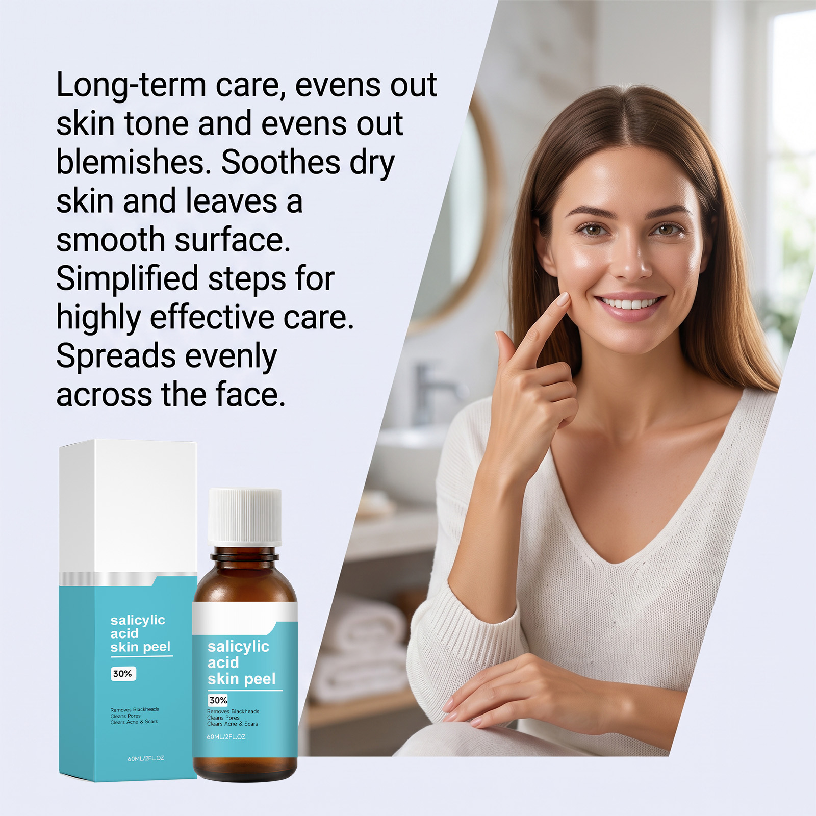 Pore Cleansing Essence Moisturizing Hydrated Delicate Smooth Bright Daily Facial Skin Care Liquid