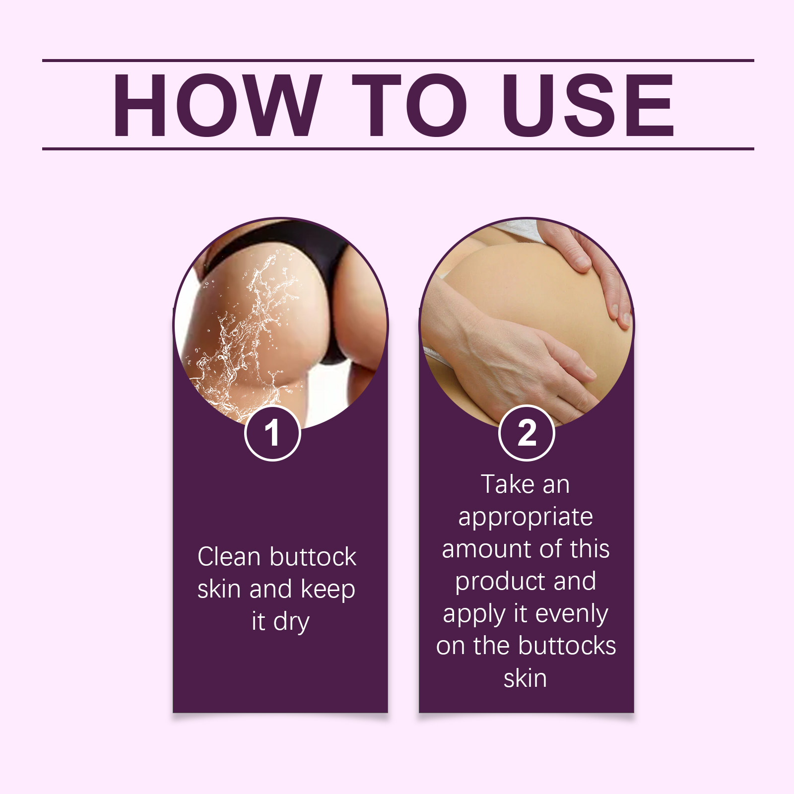Buttocks Care Oil Moisturizing Lifting Elastic Mild Care Nourishing Massage Plump Soft Skin