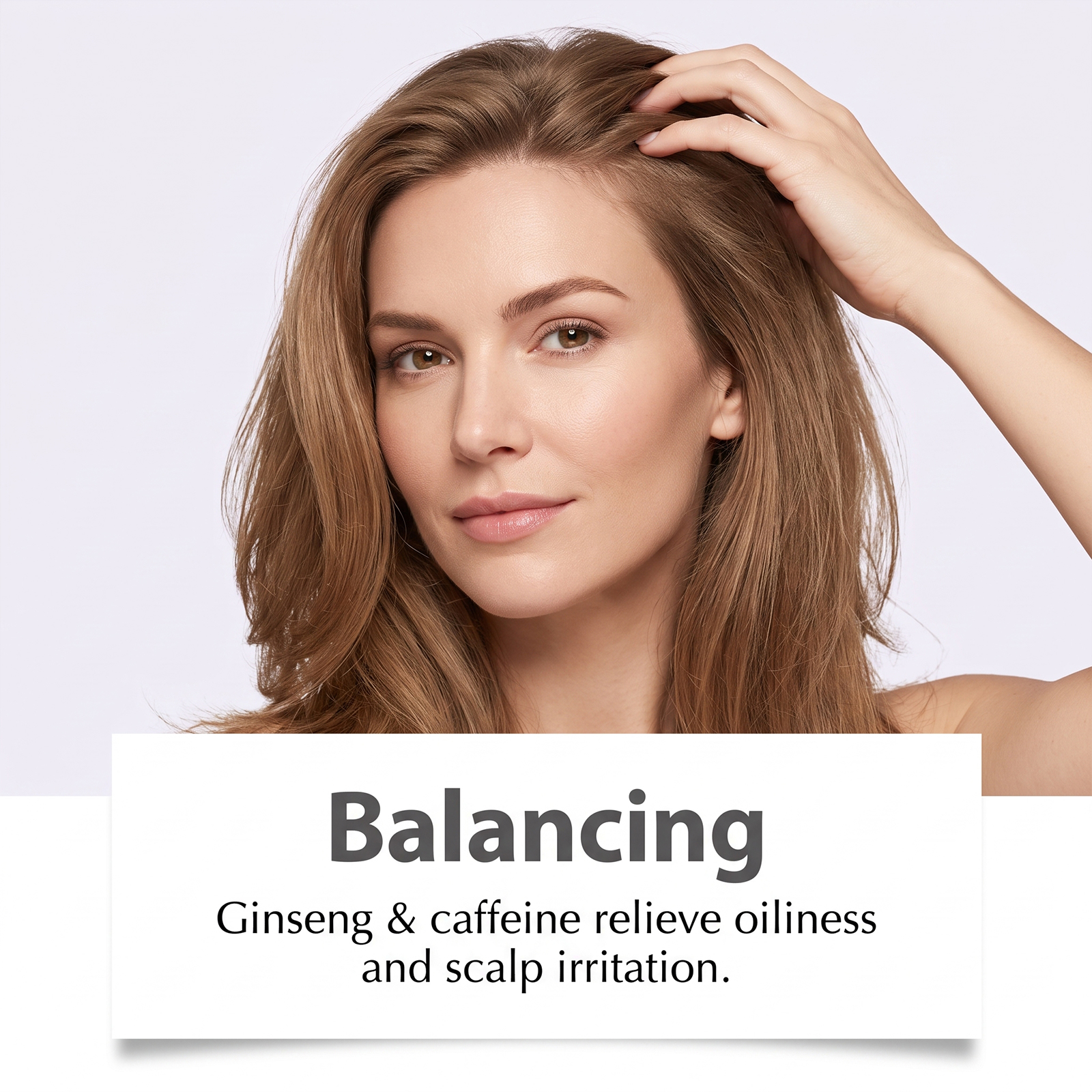 Hair Nourishing Care Roller Root Strengthening Smoothing Balancing Soft Portable Rolling Massager