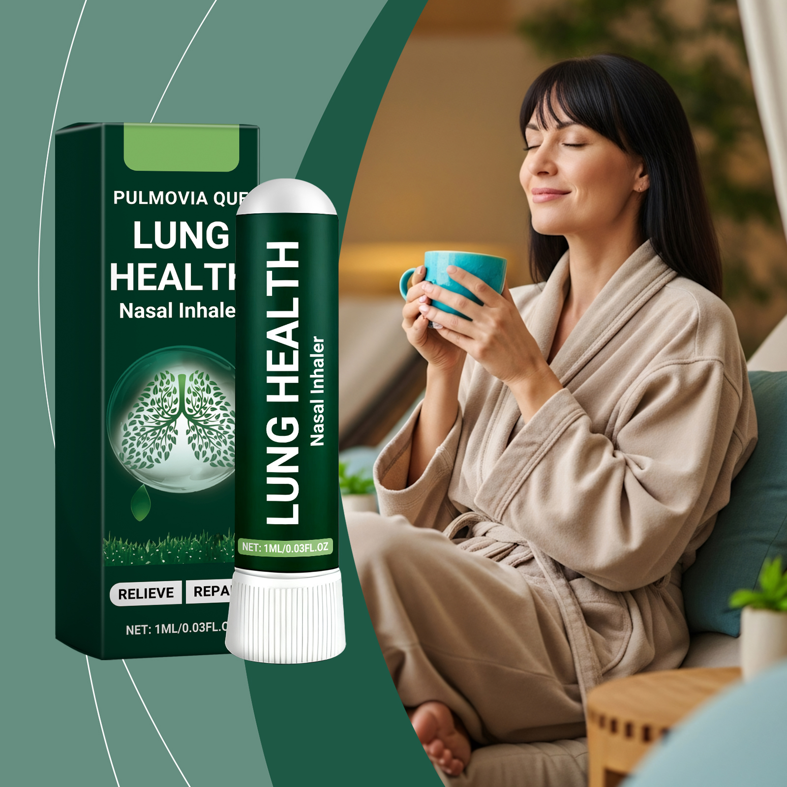 Body Care Nasal Inhaler Mild Formula Fresh Comfort Nourishing Portable Inhalation Device For Nose Body Care