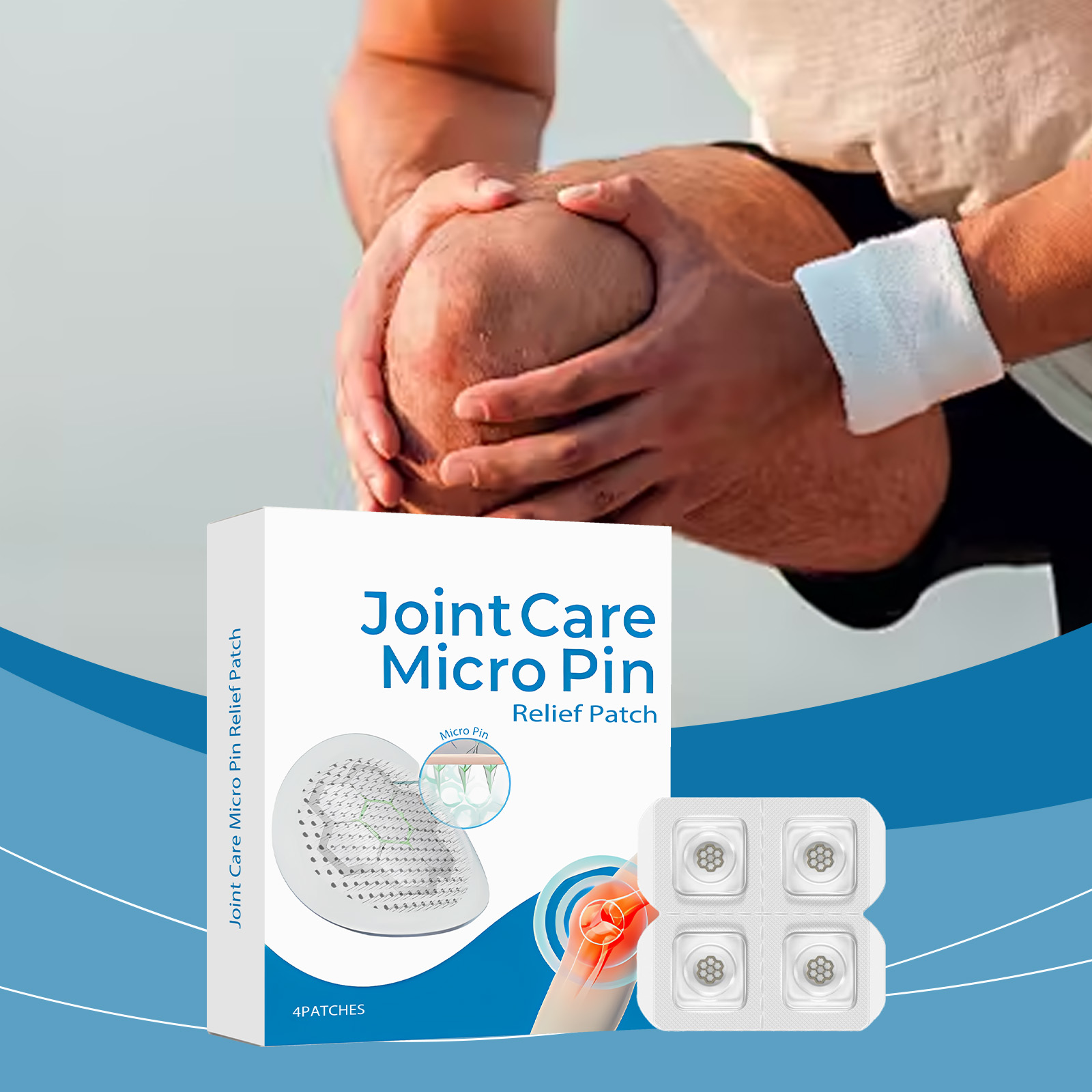 Joint Care Patch Mild Ingredients Nourish Care Comfort Wrist Knee Ankle Body Massage Patch