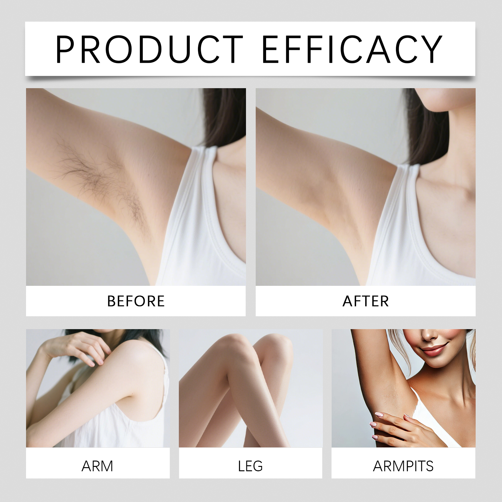 Mild Soft Depilatory Cream Gentle Clean Body Hair Fresh Odorless Refreshing Nonsticky Comfort Care