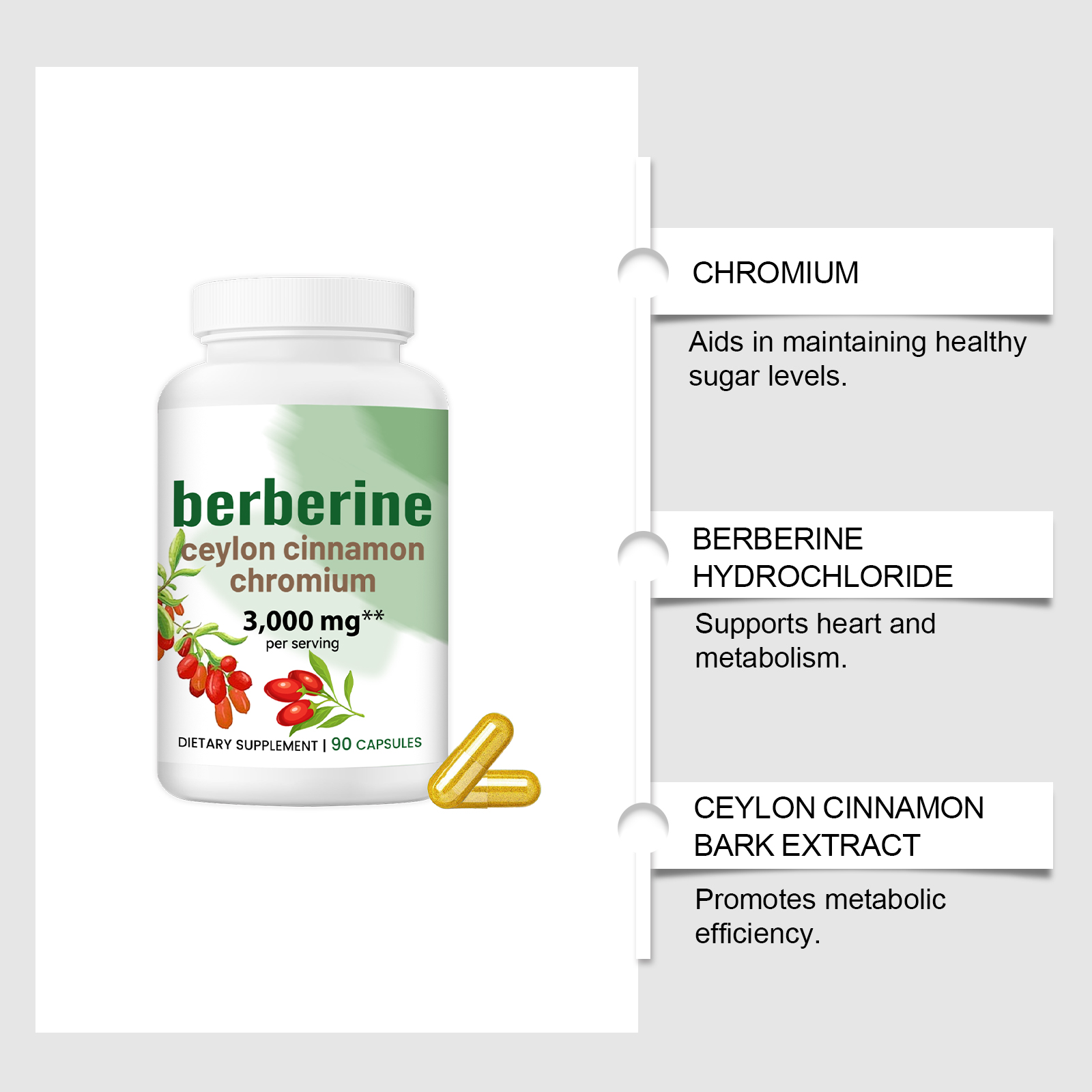 Body Care Capsules Gentle Nourishing Dietary Supplement Maintain Physical Vitality Mild Ingredient