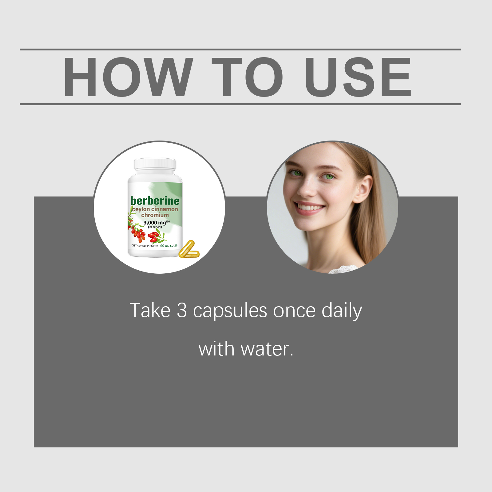 Body Care Capsules Gentle Nourishing Dietary Supplement Maintain Physical Vitality Mild Ingredient