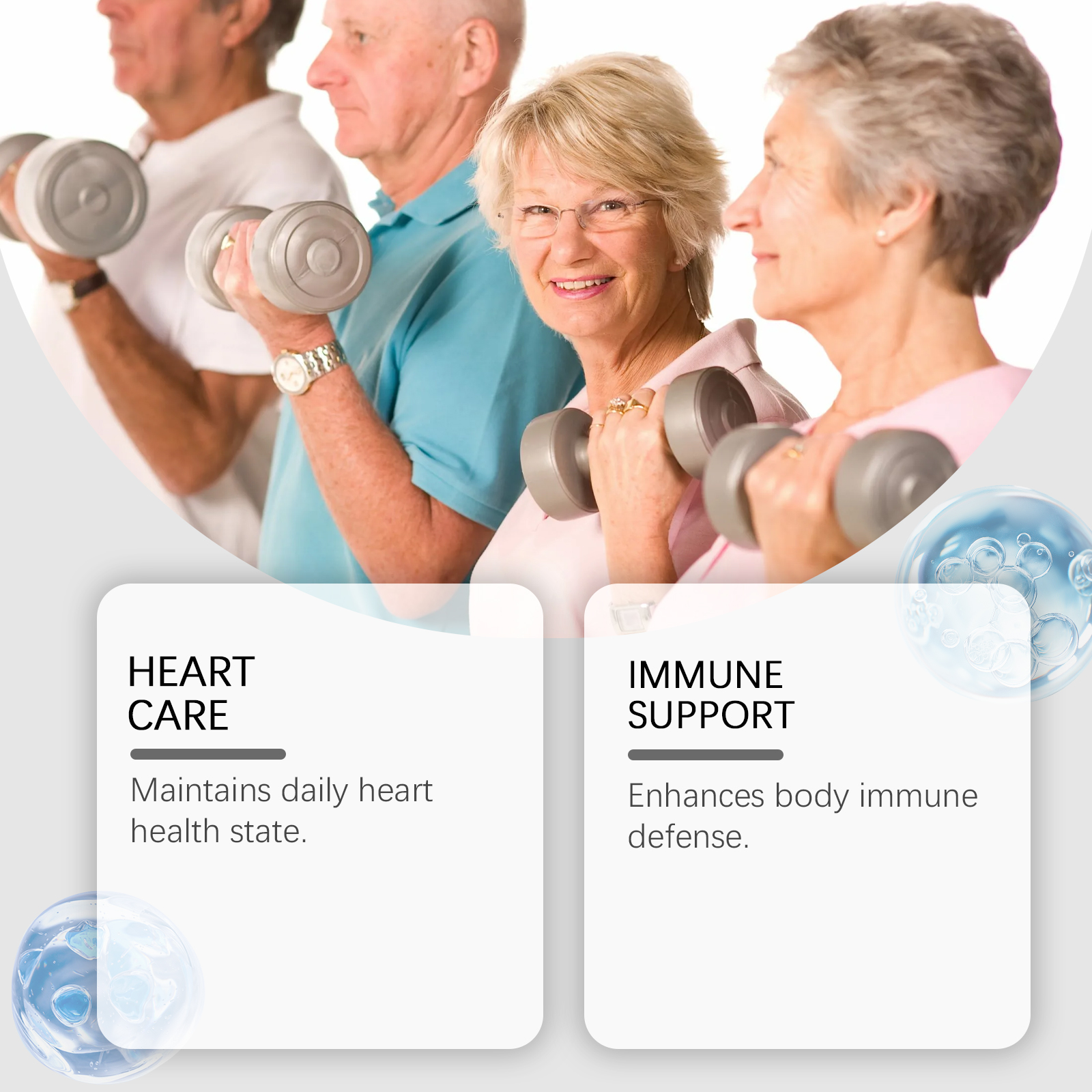 Body Care Capsules Gentle Nourishing Dietary Supplement Maintain Physical Vitality Mild Ingredient