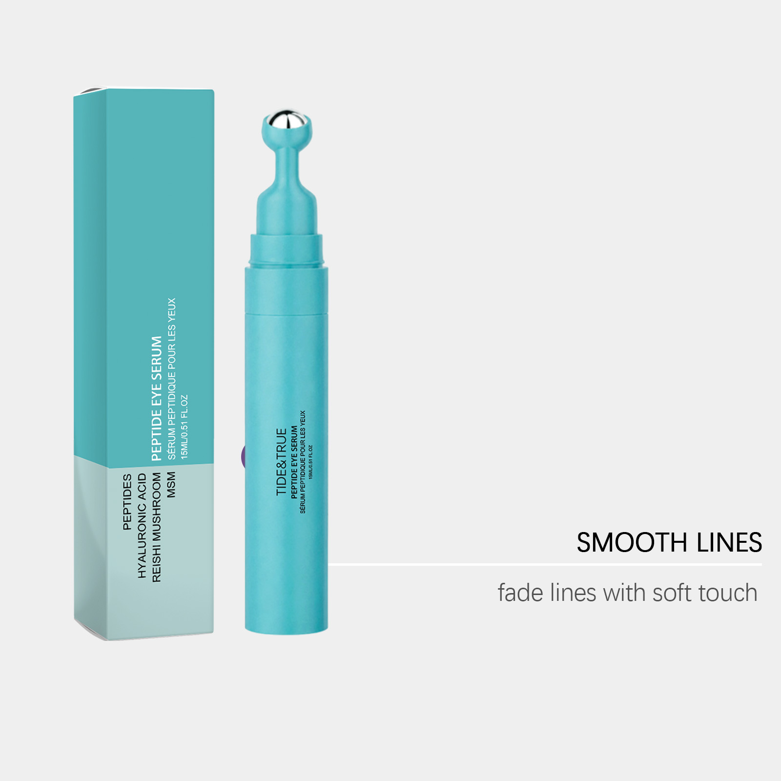 Polypeptide Eye Essence Containing Botanical Extract Mild Hydrating Moisturizing Soft Nourishing Periorbital Skin Care Liquid
