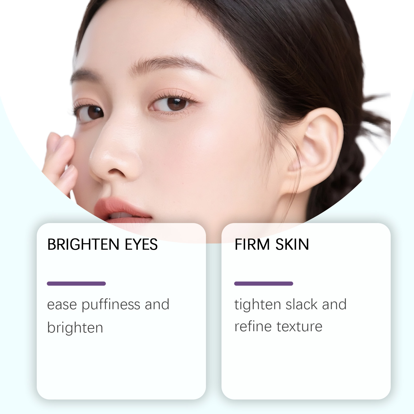 Polypeptide Eye Essence Containing Botanical Extract Mild Hydrating Moisturizing Soft Nourishing Periorbital Skin Care Liquid