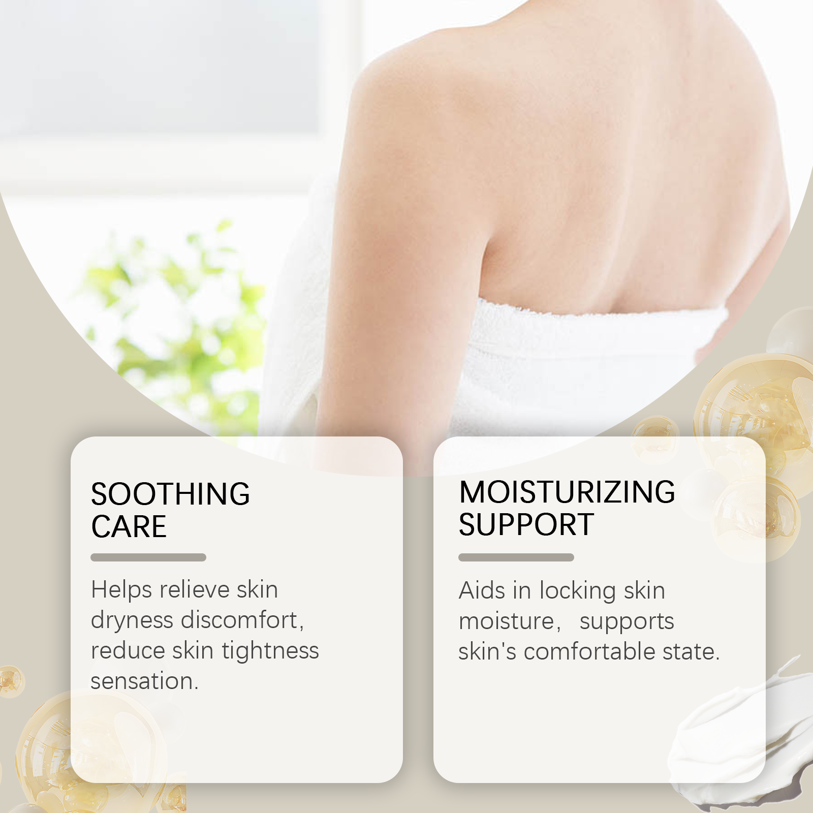 Body Lotion Moisturizes Nourishes Dry Skin Maintains Daily Smooth Fresh Non Sticky Care