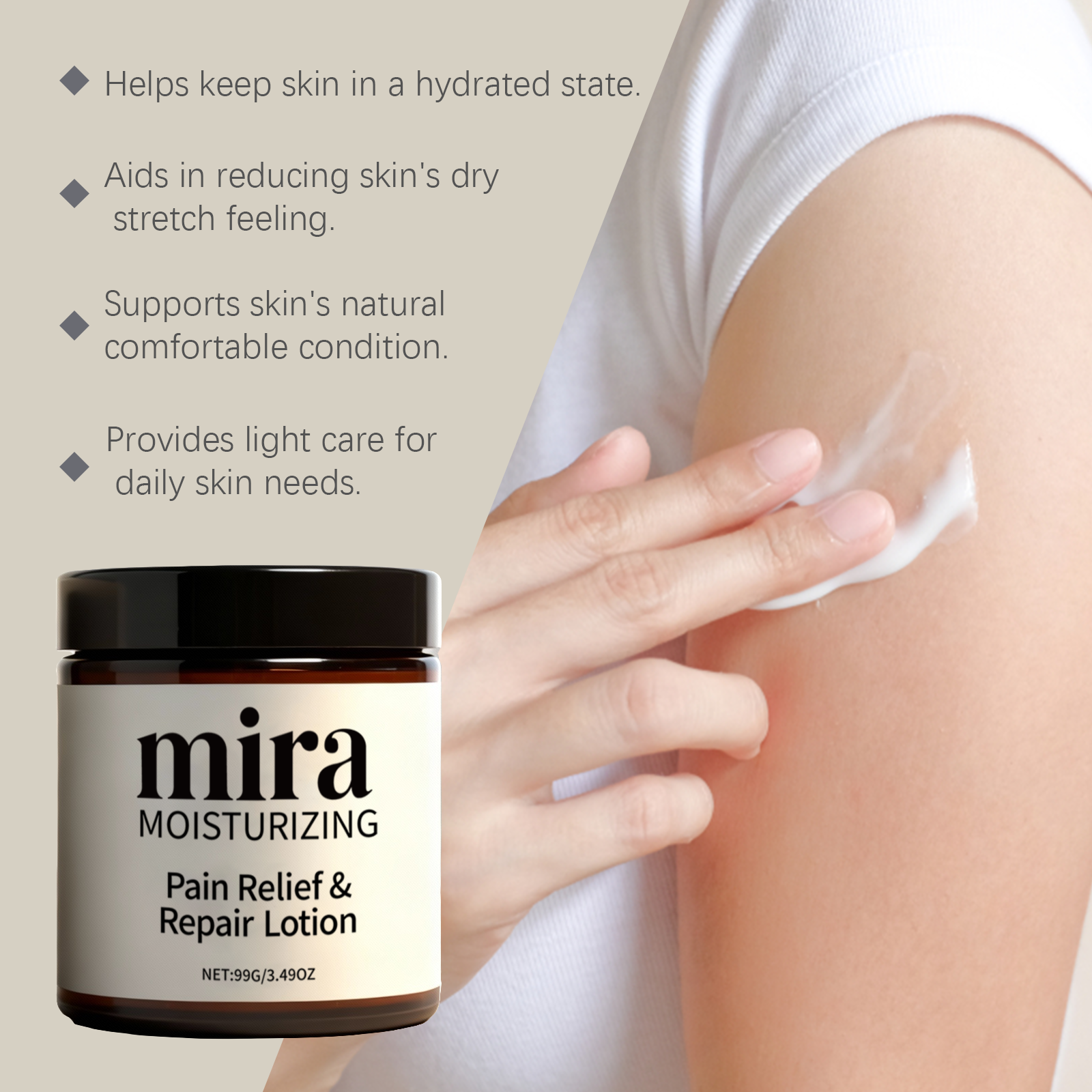 Body Lotion Moisturizes Nourishes Dry Skin Maintains Daily Smooth Fresh Non Sticky Care
