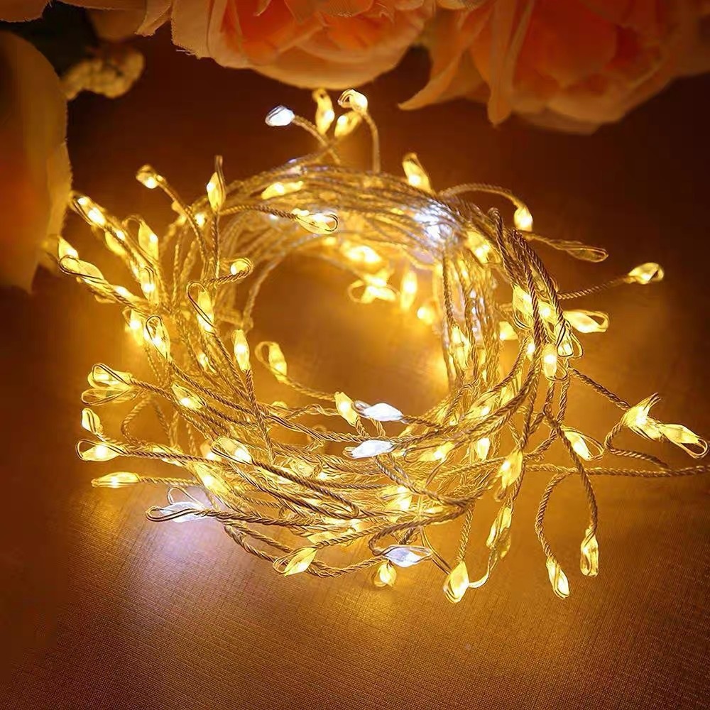 (RGB) LED String Lights Copper Wire Fairy Lights Twinkle Christmas Tree Decoration Waterproof 