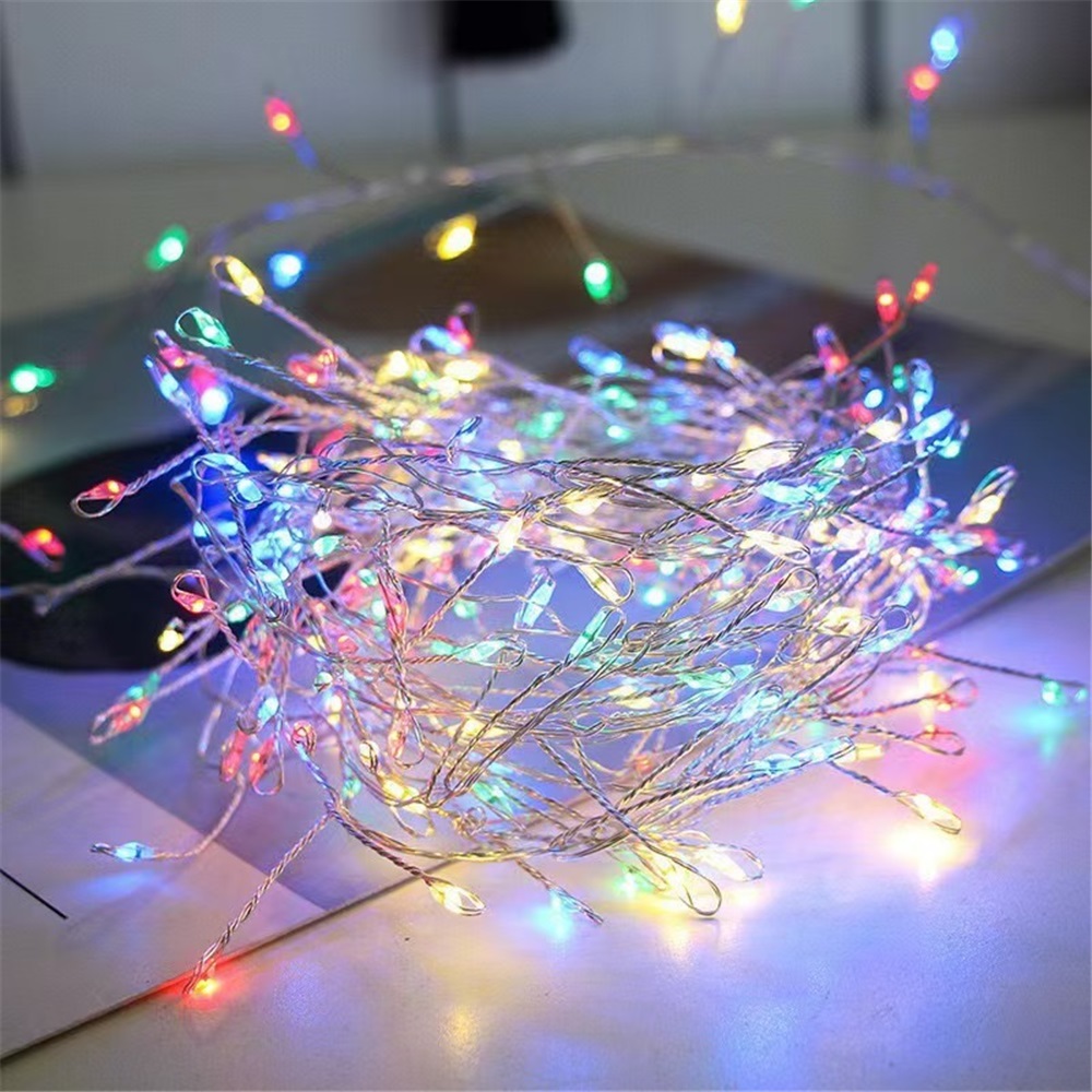 (RGB) LED String Lights Copper Wire Fairy Lights Twinkle Christmas Tree Decoration Waterproof 