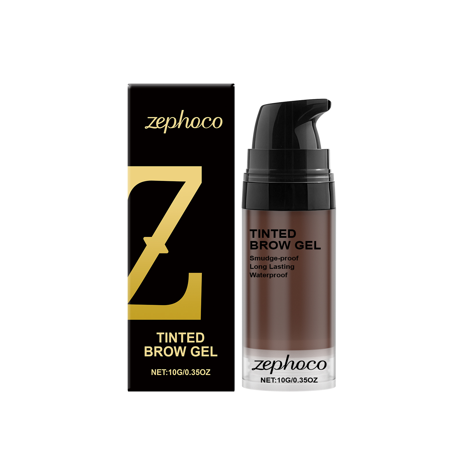 Eyebrow Tint Gel Dark Brown Long Lasting Color Firm Shaping Clear Three Dimensional Eyebrow Personalized Makeup