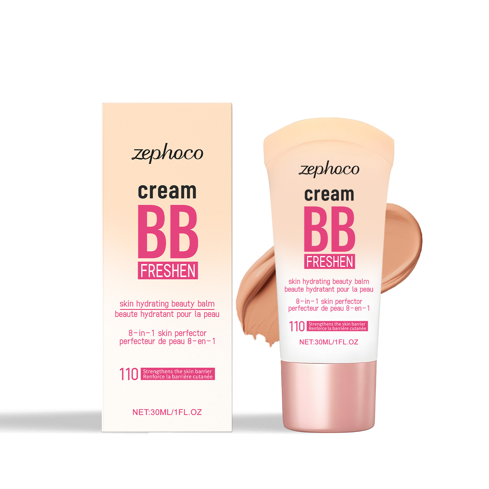 (Natural) Brightening Concealing Bb Cream Mild Nourishing Natural Light Moisturizing Radiant Makeup Conceal Face