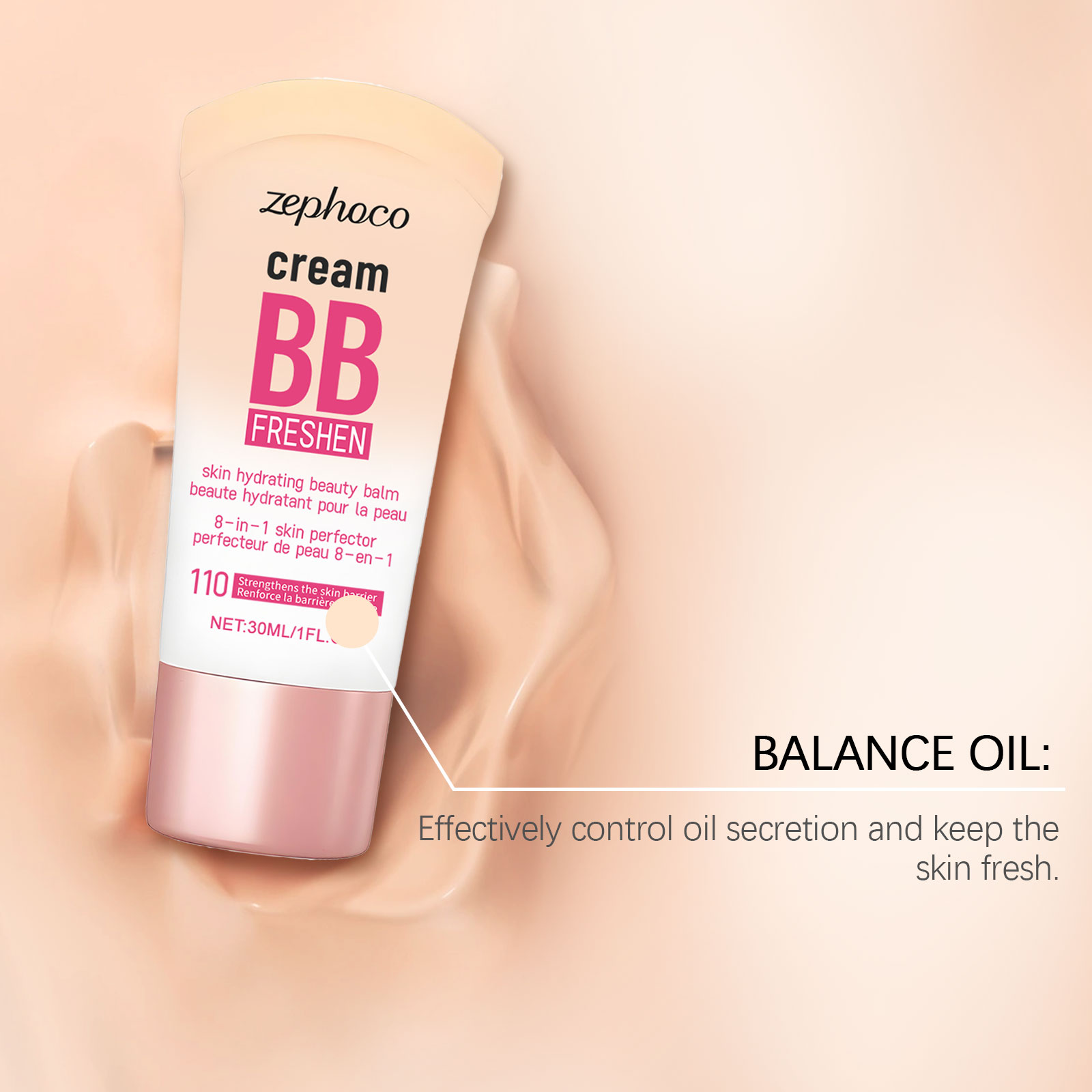 (Natural) Brightening Concealing Bb Cream Mild Nourishing Natural Light Moisturizing Radiant Makeup Conceal Face