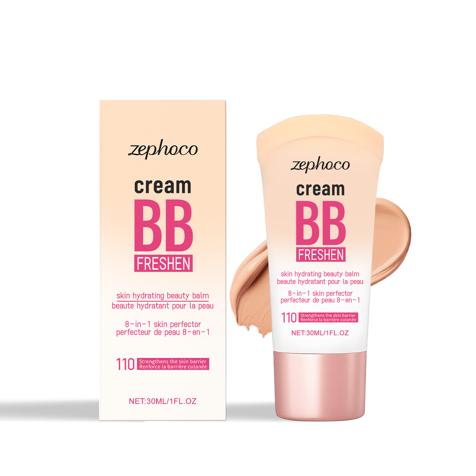(Natural) Brightening Concealing Bb Cream Mild Nourishing Natural Light Moisturizing Radiant Makeup Conceal Face
