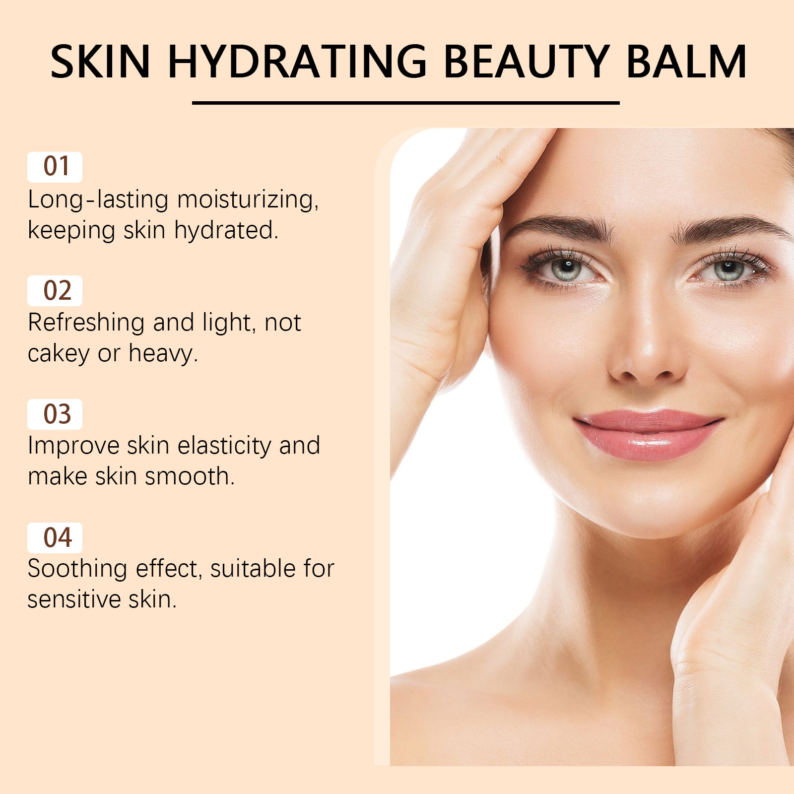 (Natural) Brightening Concealing Bb Cream Mild Nourishing Natural Light Moisturizing Radiant Makeup Conceal Face