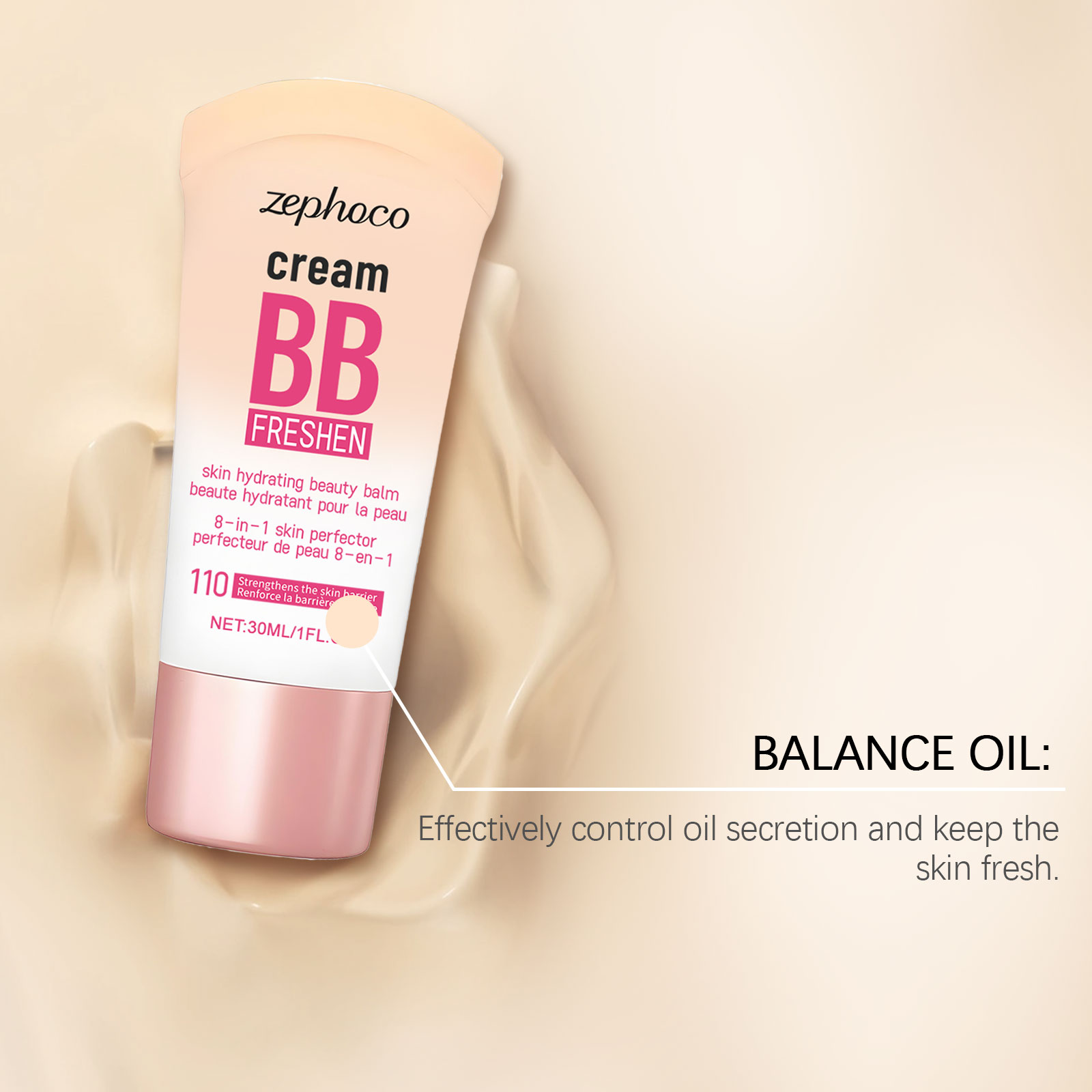 (Natural) Brightening Concealing Bb Cream Mild Nourishing Natural Light Moisturizing Radiant Makeup Conceal Face