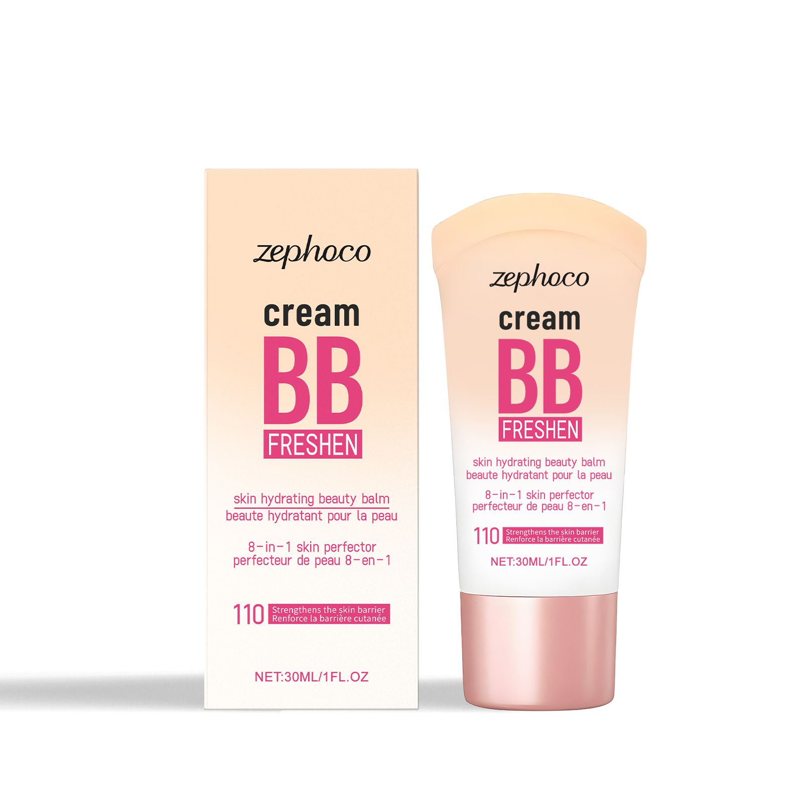 (Natural) Brightening Concealing Bb Cream Mild Nourishing Natural Light Moisturizing Radiant Makeup Conceal Face