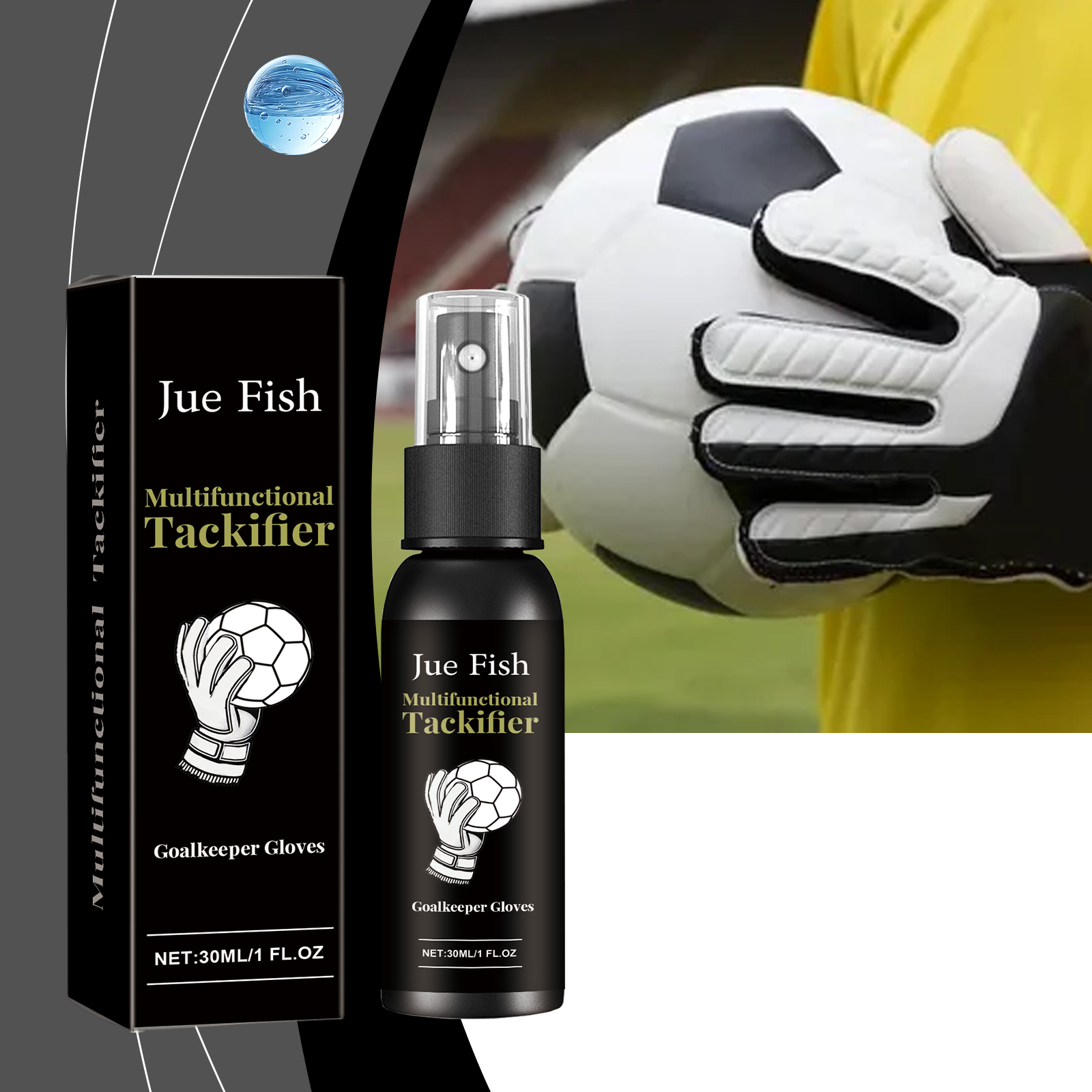 Goalkeeper Grip Spray For Gloves Boost Stickiness Enhance Gripping Force Adhesive Agent Spray