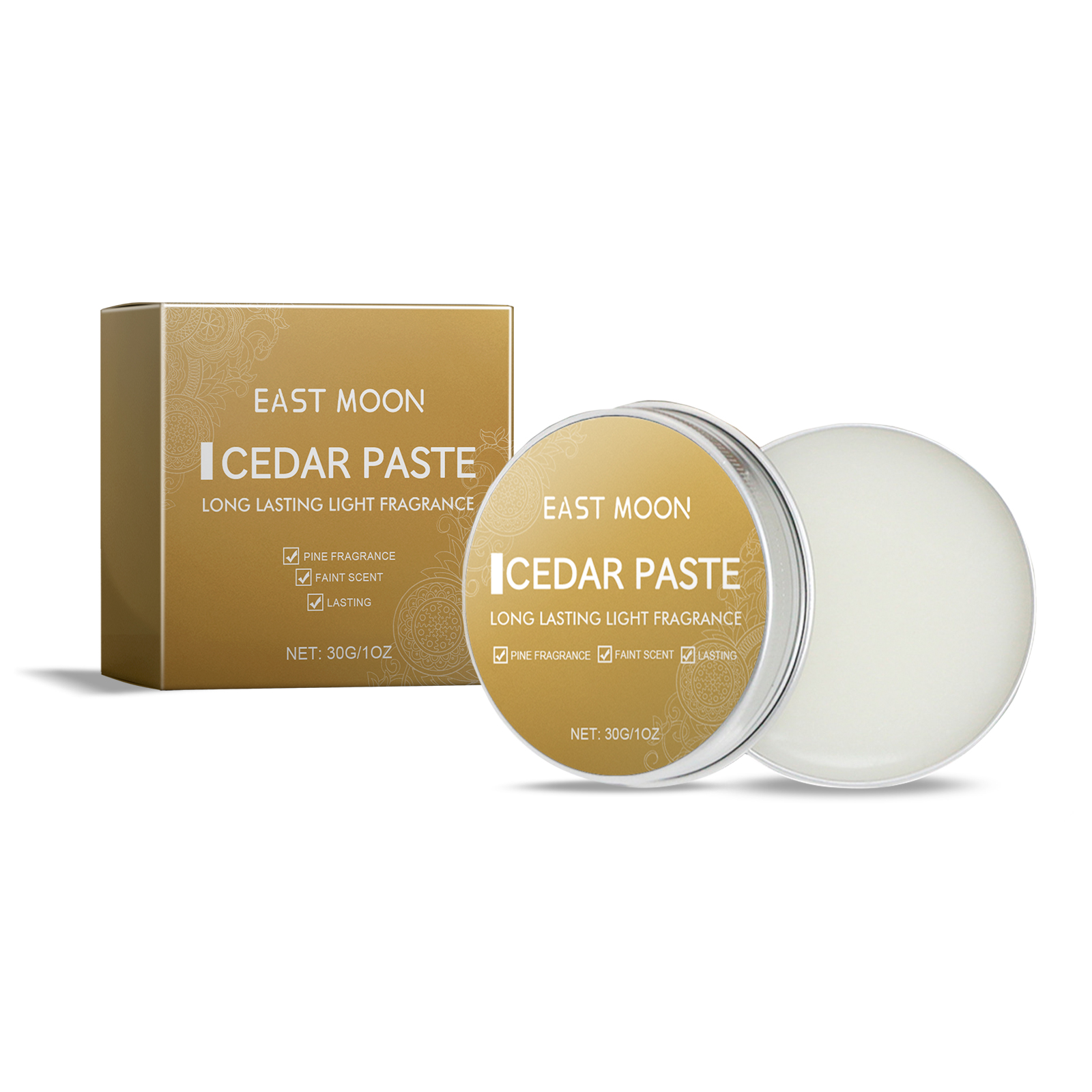 Solid Balm For Men Charming Fresh Natural Portable Long Lasting Fragrance Scent Balm