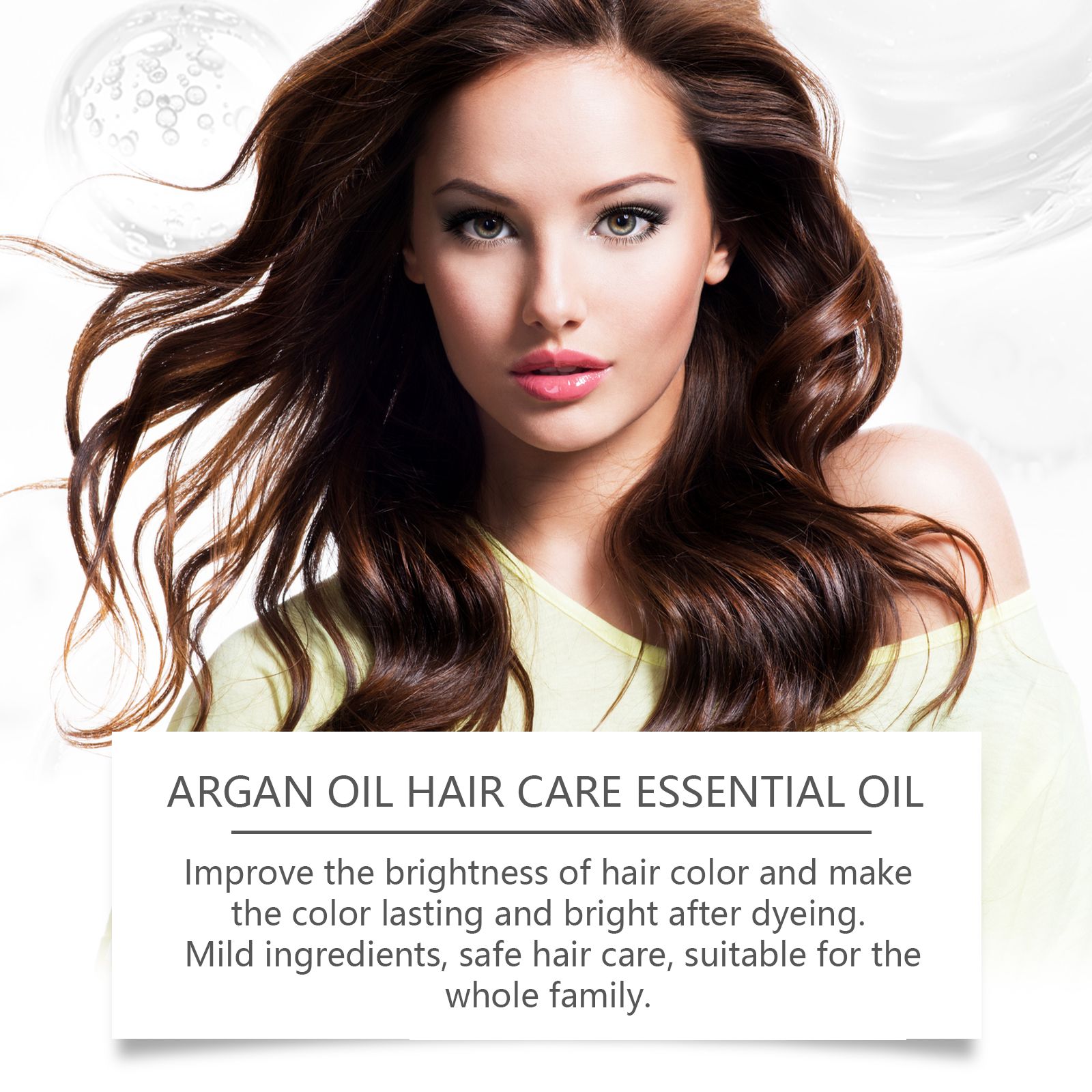 Moroccan Argan Oil Hair Care Set Shampoo Conditioner Mask And Oil For Dry Frizzy Hair